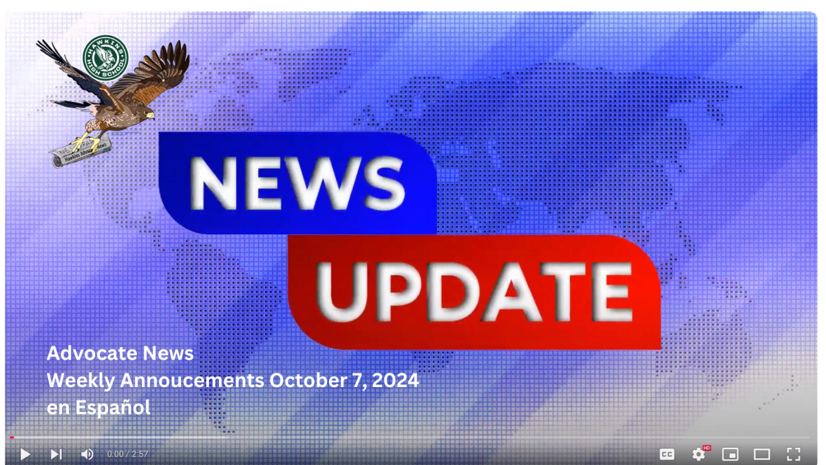 Weekly announcements en Español week of October 7, 2024