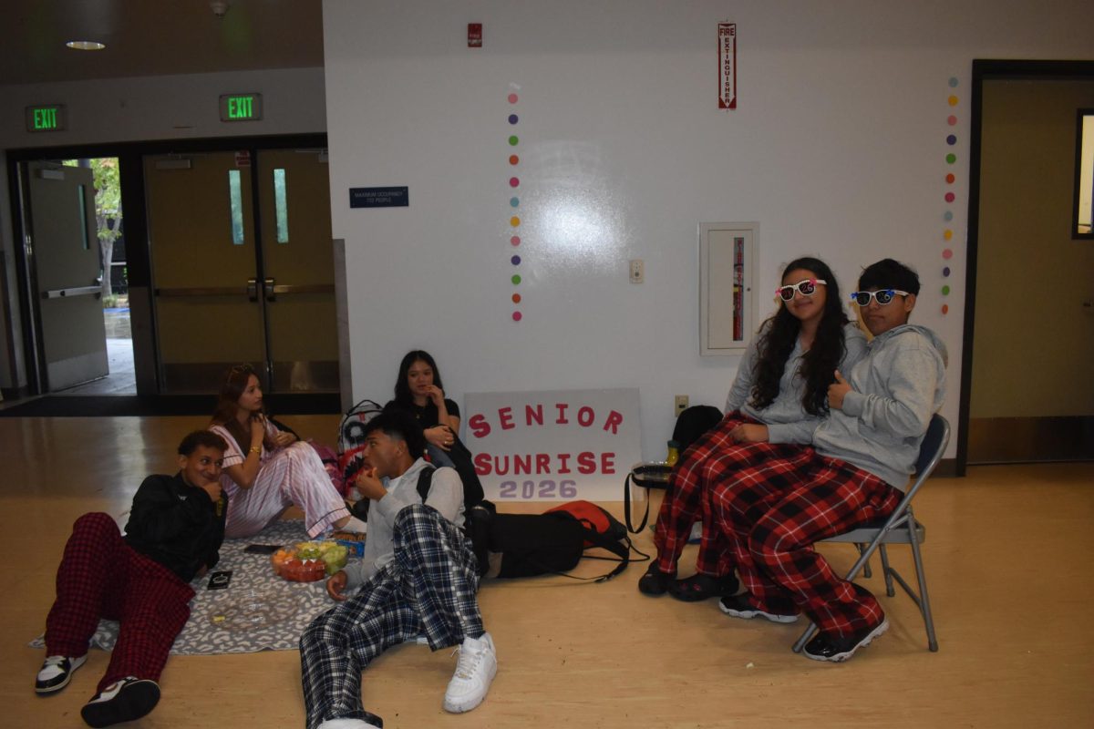 Students a part of Senior sunrise