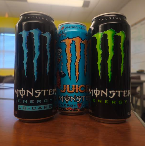 Today's Monsters don't just live under the bed but in cans like Mango Loco, Lo-Carb, and original Monster.
