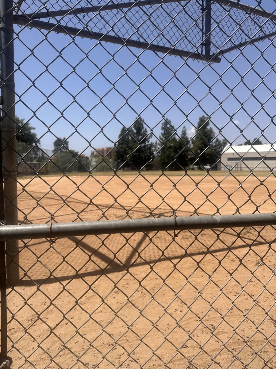 Belmont High School's Softball field